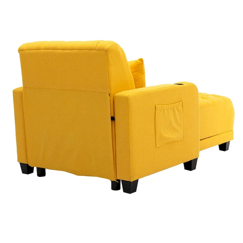 Poltrona a botte monosedile verde/grigio scuro/marrone/beige/giallo/blu scuro