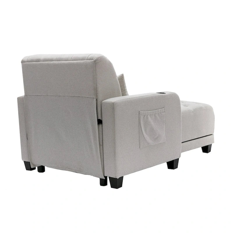 Poltrona a botte monosedile verde/grigio scuro/marrone/beige/giallo/blu scuro