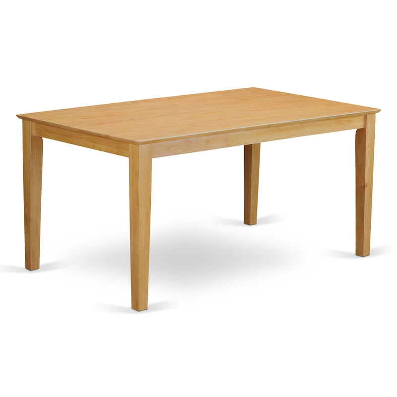 Set da pranzo in mogano da 7 pezzi, sedie con schienale a X, 6 posti