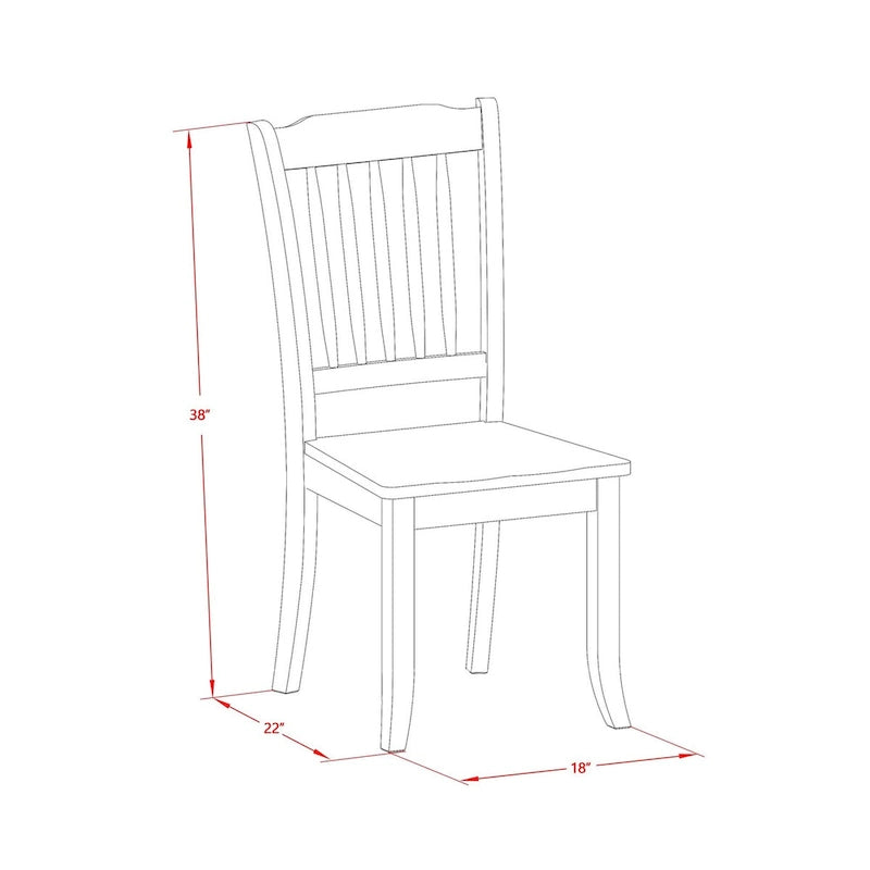 Set tavolo da pranzo rotondo, bianco lino, legno di gomma – 3 o 5 pezzi